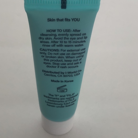 FILA GEL-OUS COOL DOWN FACE MASK NWT DELUXE SAMPLE SIZE - Picture 4 of 5